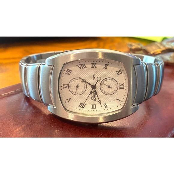Men\'s 35mm Silver Tone Picard & Cie 917-026 Stainless Steel Watch